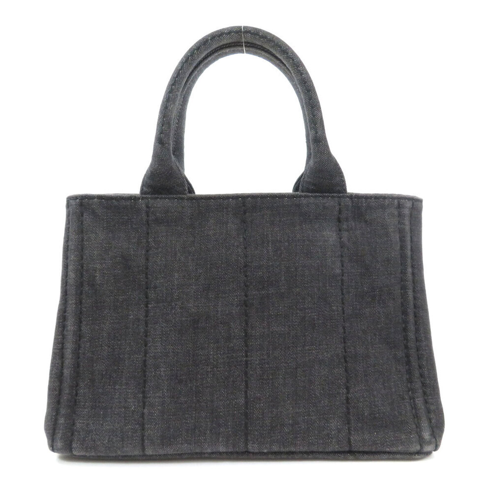 Prada 2way Canapa handbag denim - Picture 2 of 11